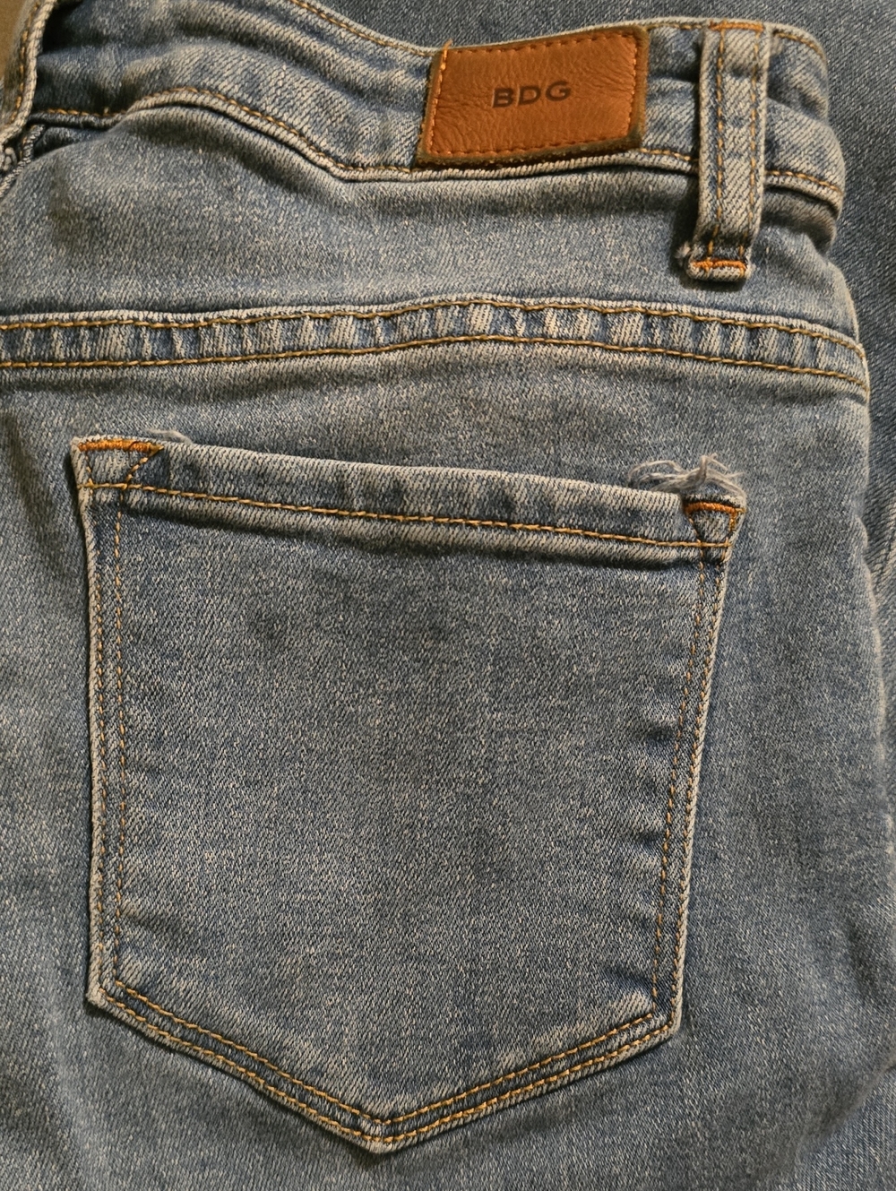 BDG Jeans Women's Size W Size 26 Light Wash Blue High-Rise Flare Denim Jean